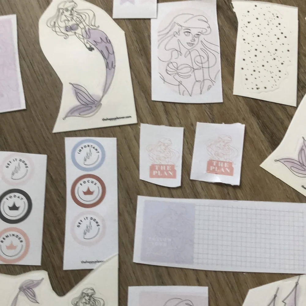 ❤️$4 Little Mermaid Princess Sticker Set